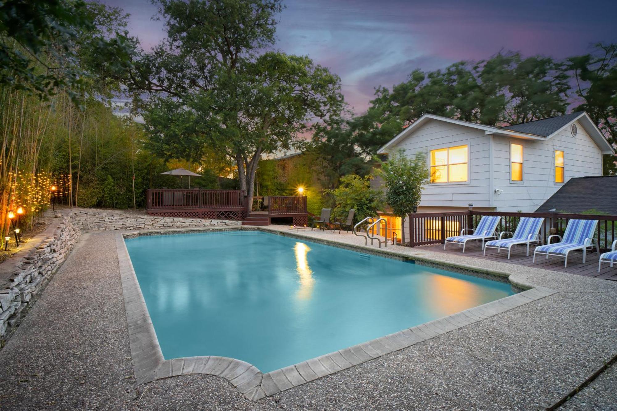Bamboo Oasis-Relaxing Hot Tub-Family Time Villa San Antonio Luaran gambar